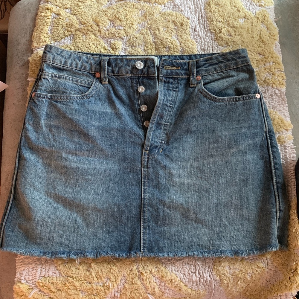 We The Free Jean skirt waist 29”